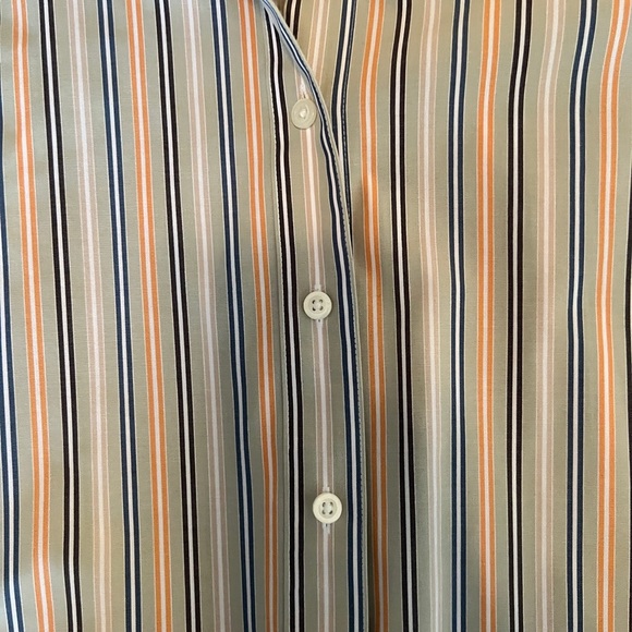 ORVIS Carefree striped oxford - size 12. Like new. - Picture 5 of 5